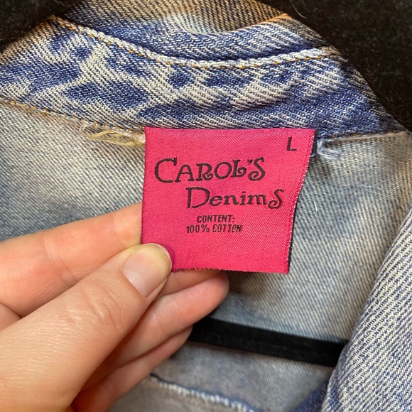 Large Jean jacket - Picture 3 of 4